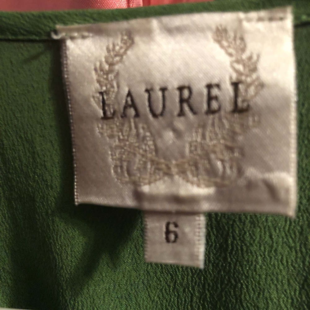 Anthropologie Adelaide Green Dress by Laurel - Picture 5 of 5